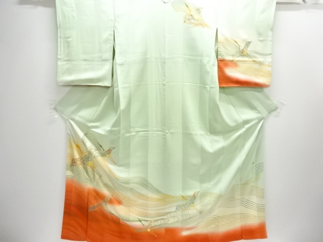 Japanese Kimono / Homongi Tsukesake Silk